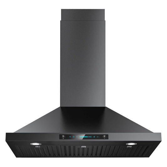 DIVAN  36IN 900CFM Convertible Wall Mount Range Hood with 4-Speed Gesture Control