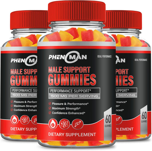 Phenoman Hemp Gummies, Phenoman Gummy Reviews (3 Pack)