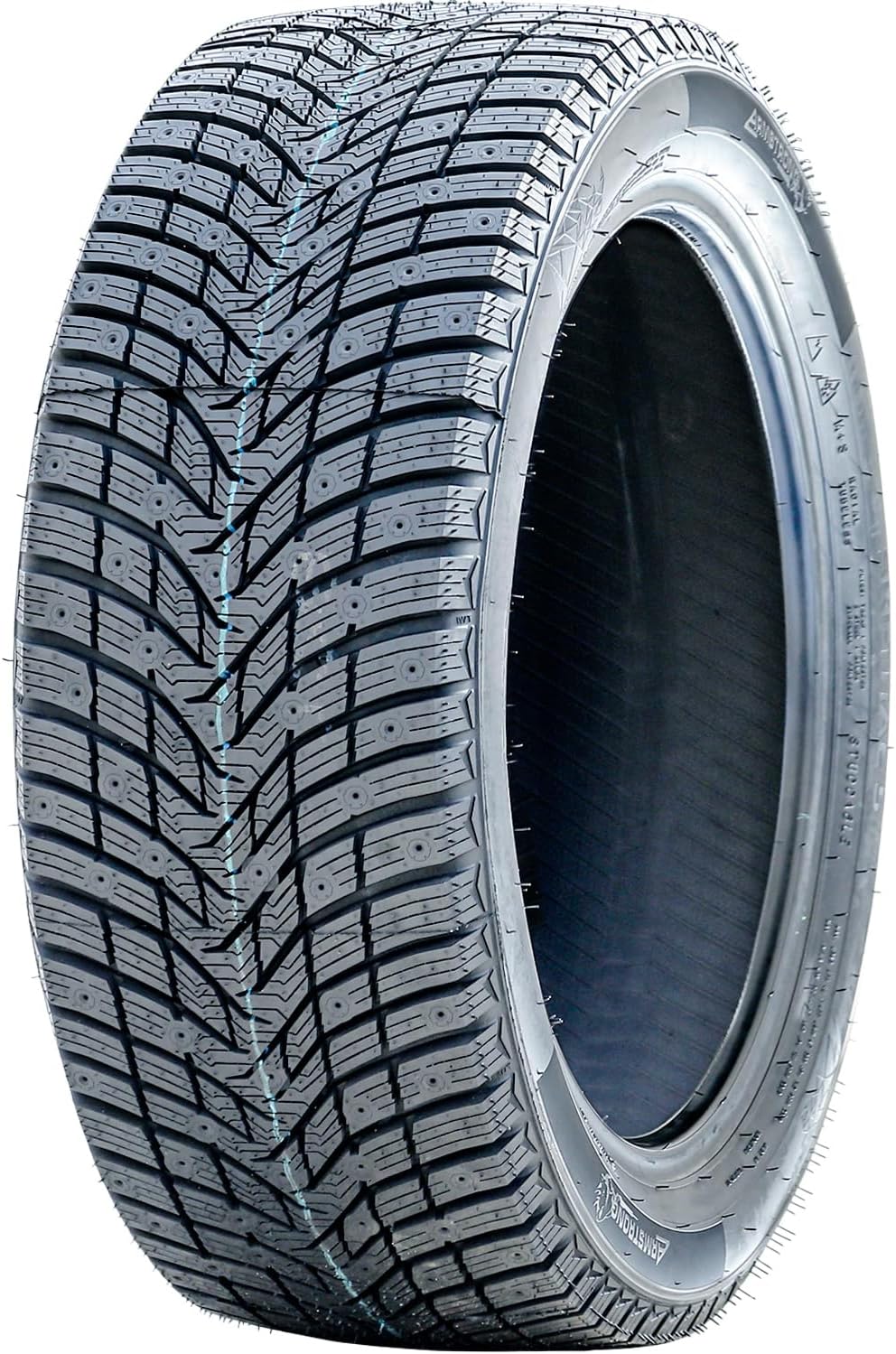Armstrong Ski-Trac S Passenger Car Winter Touring Radial Tire-215\/55R17 215\/55\/17 215\/55-17 98T Load Range XL 4-Ply BSW Black Side Wall