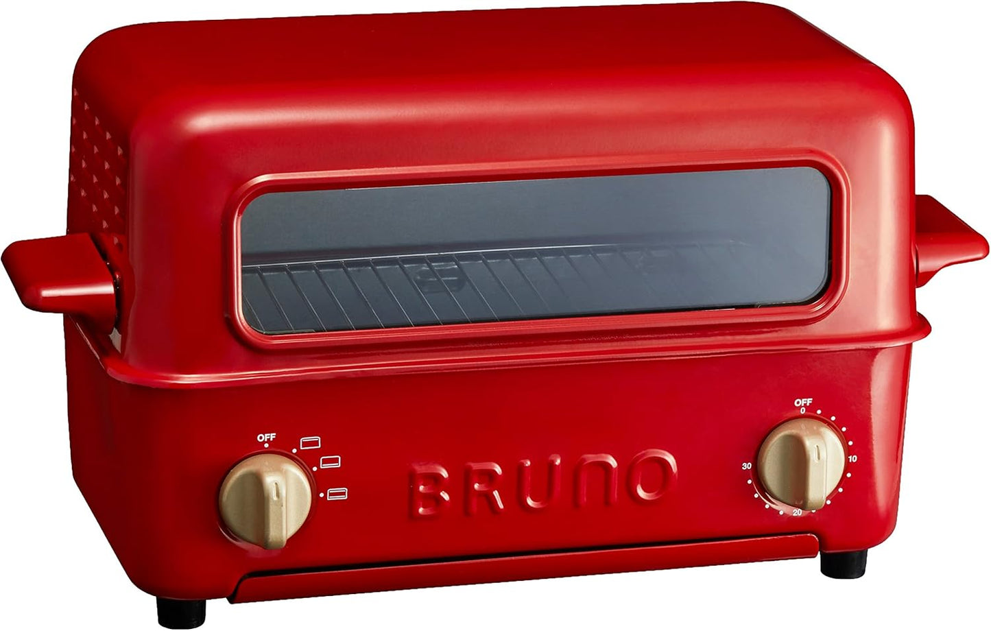 BRUNO Toaster Grill BOE033-RD (Red)【Japan Domestic genuine products】