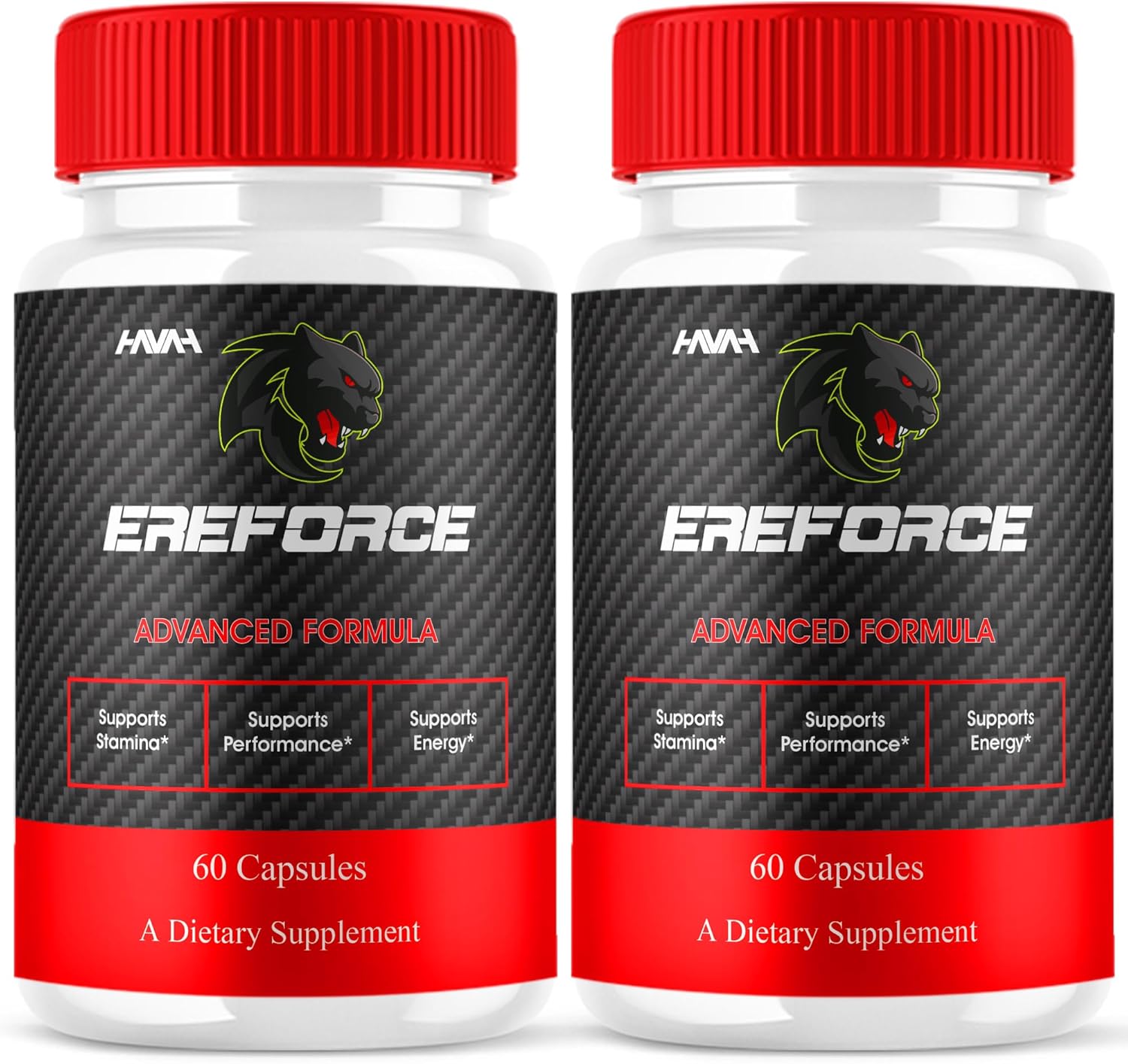 (2 Pack) Ereforce Performance Supplement Ere Force Maximum Support Capsules, Ereforce Maximum Strength Multivitamin Overall Health Formula, Ereforce Daily Performance Supplement (120 Capsules)