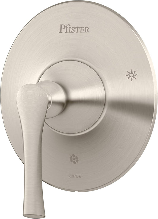 Pfister R89-1RHK Rhen 1-Handle Tub & Shower Valve Only Trim, Brushed Nickel
