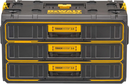 DEWALT TOUGHSYSTEM 2.0 Tool Organizer and Storage 3 Drawer Unit (DWST08330)