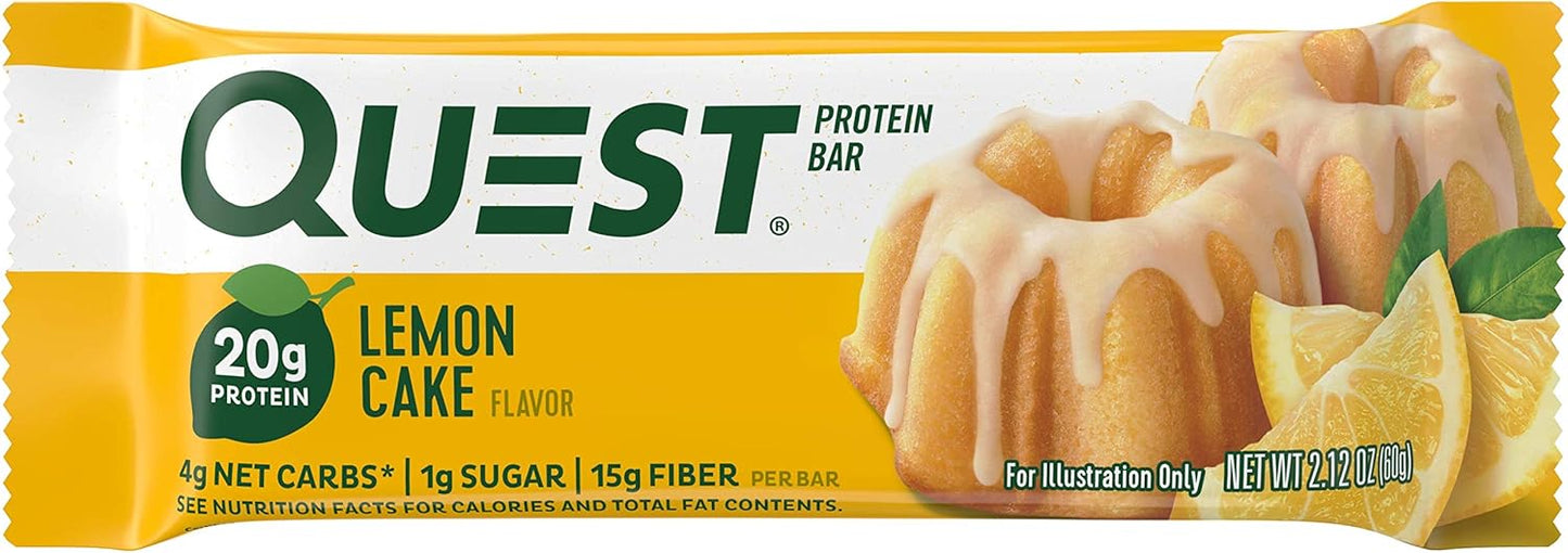 Quest Nutrition Lemon Cake Protein Bar
