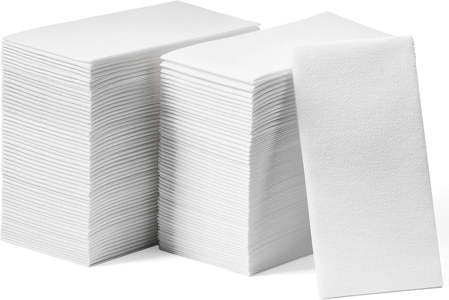 200-Pack Lintext Disposable Linen-Feel Guest Towels - 12" x 17" Cloth-Like Hand Towels - Made In USA, Soft And Absorbent Paper Napkin For Bathroom, Kitchen, Or Event
