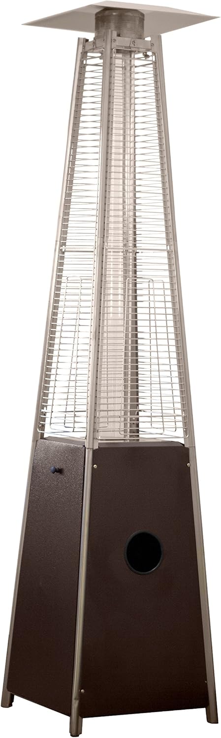 AZ Patio Pyramid Glass Tube Propane Gas Patio Heater, CSA certified