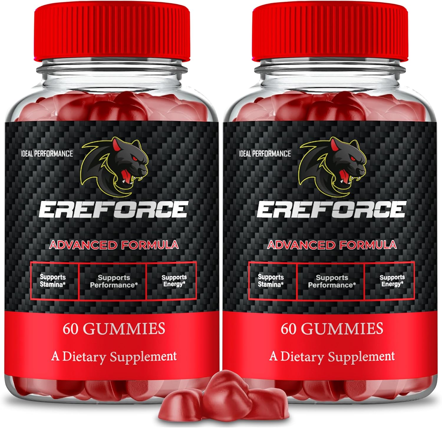 Ereforce Gummies, Ereforce Reviews Supplement Gummies - Maximum Strength Performance, All Natural Support Overall Health & Wellness, Premium Ere Force Advanced Support Gummy Reviews (2 Pack)