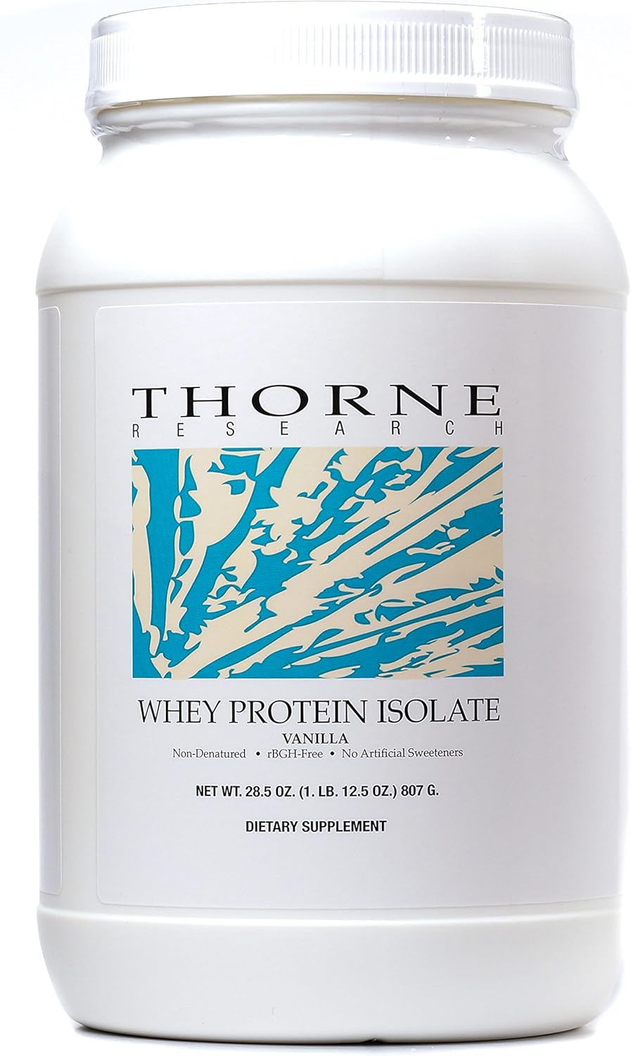 Thorne Whey Protein Isolate Chocolate -- 30 oz