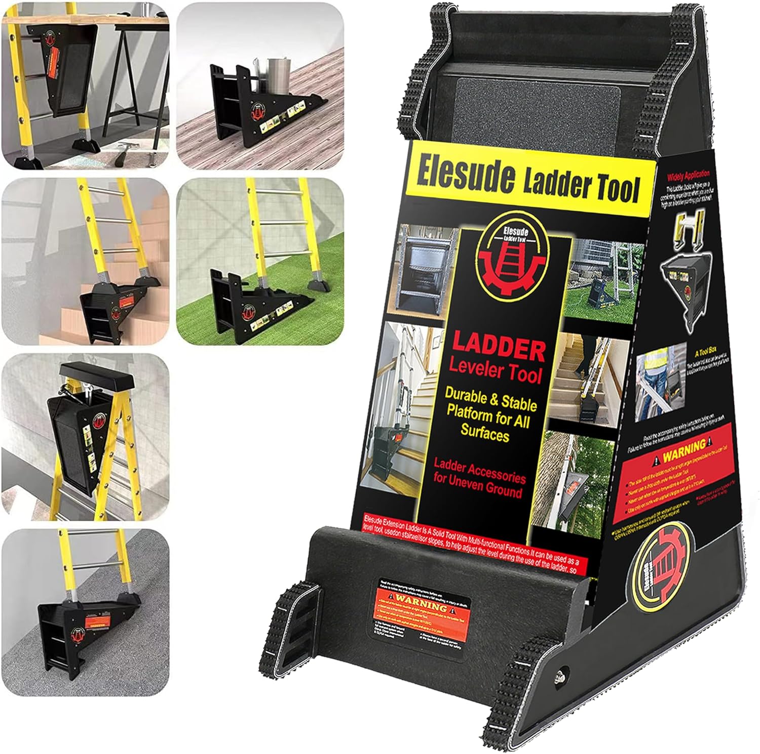 Ladder Leveler,Roof Leveler Tool, Ladder Stabilizer,Roof Leveling Tool,Stable Platform for Uneven Surface