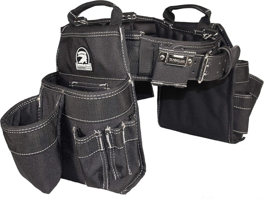 Gatorback Professional Carpenter's Tool Belt Combo w\/Air-Channel Pro Comfort Back Support Belt. (Medium 31-35 Inch Waist)