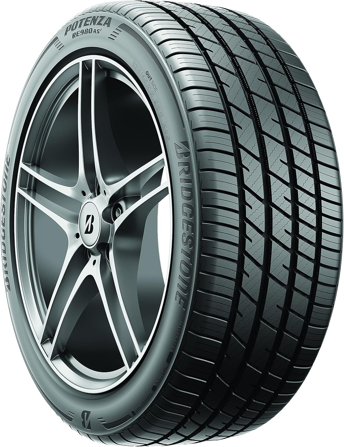 Bridgestone 225/50R17 POTENZA RE980AS+ All Season Ultra High Performance