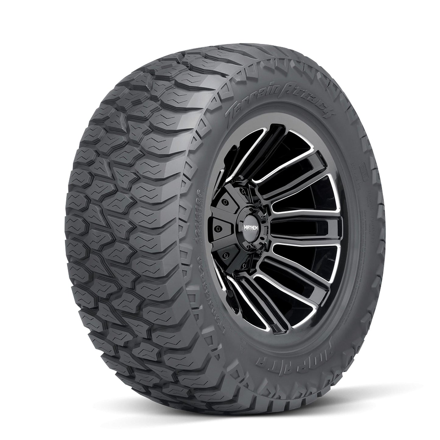 Amp Terrain Attack A/T A All Terrain LT285/70R17 121/118R E Light Truck Tire