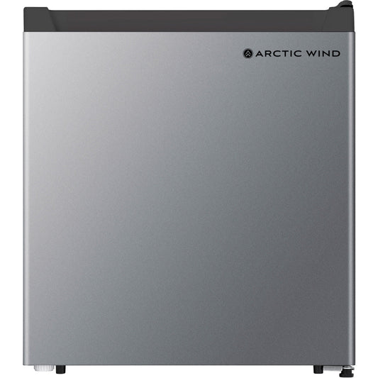 Arctic Wind New Standard 17.5 in W 1.6-Cu. ft. Energy Star Compact Refrigerator with Freezer, Silver