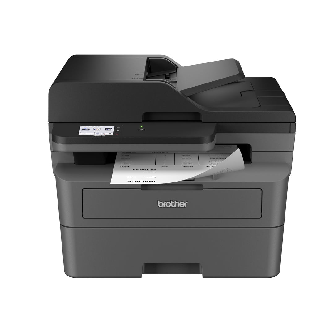 Brother Wireless MFC-L2820DW Compact Monochrome All-in-One Laser Printer with Copy, Scan and Fax, Duplex and Mobile Printing