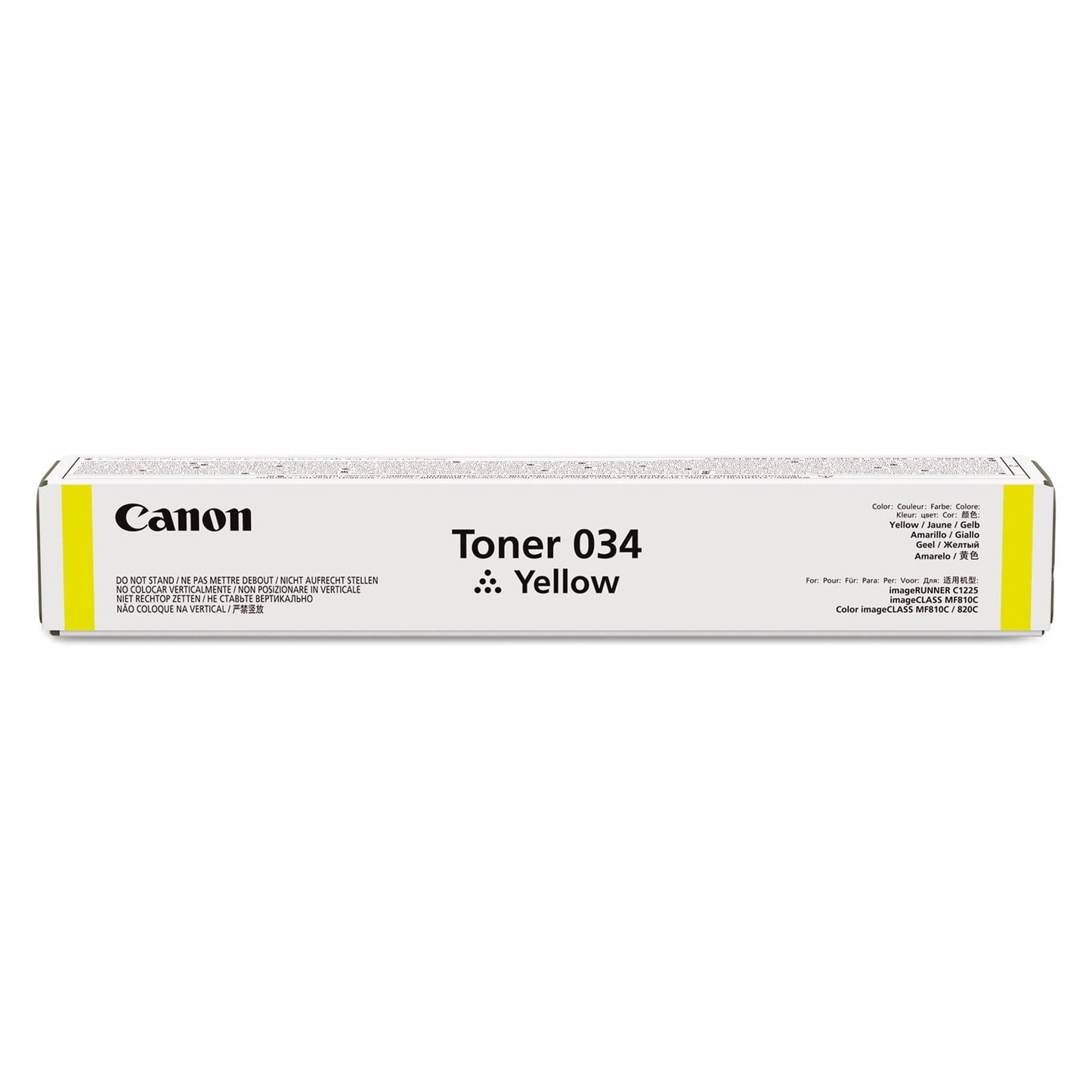 Canon, CNMCRTDG034Y, Toner 034 Cartridge, 1 Each