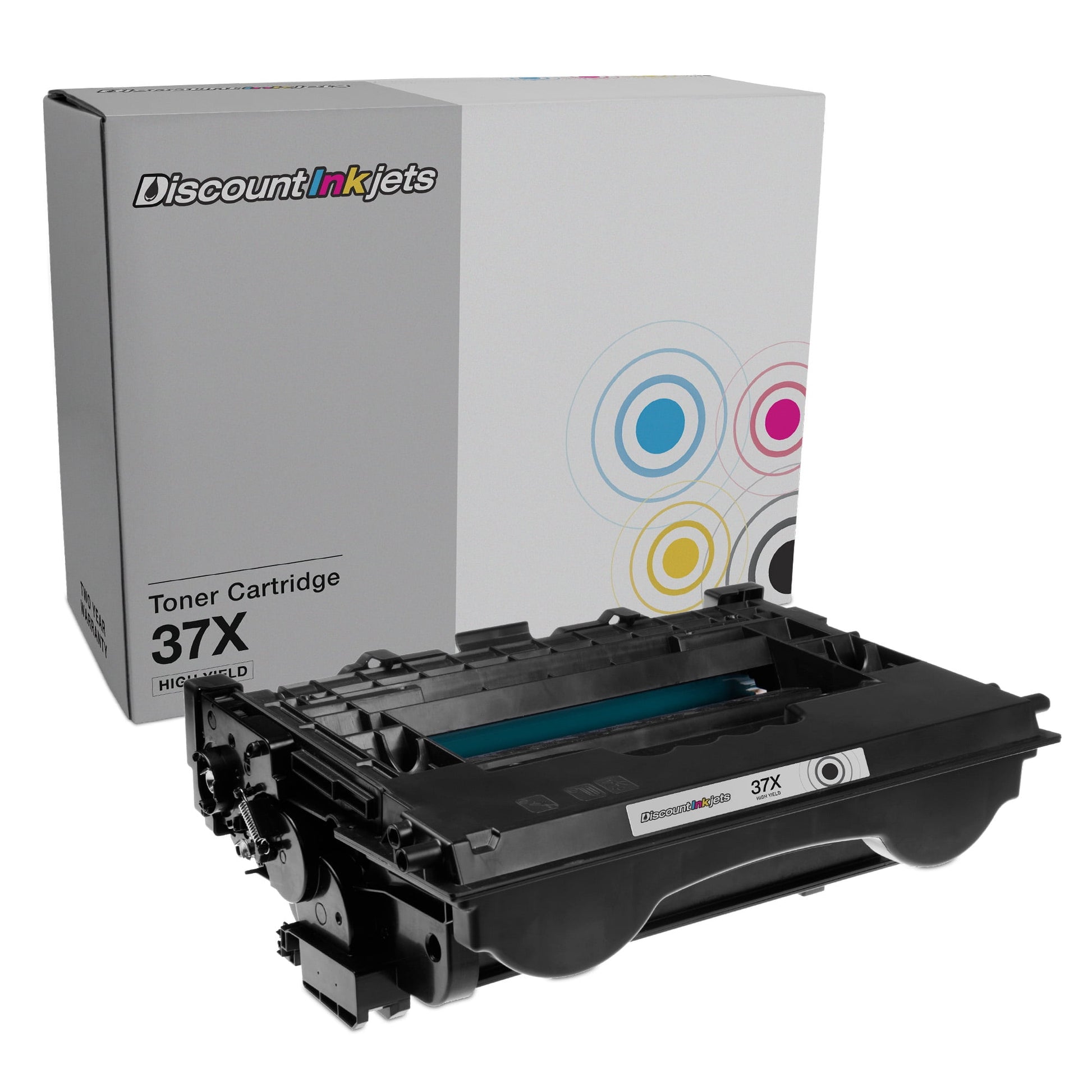 Compatible LaserJet Toner Cartridge Replacement for HP 37X 37 CF237X Black Compatible with HP Enterprise LaserJet LaserJet Enterprise: MFP M632z, M608n, M608dn, M608x, M609dh, M609dn, M609x