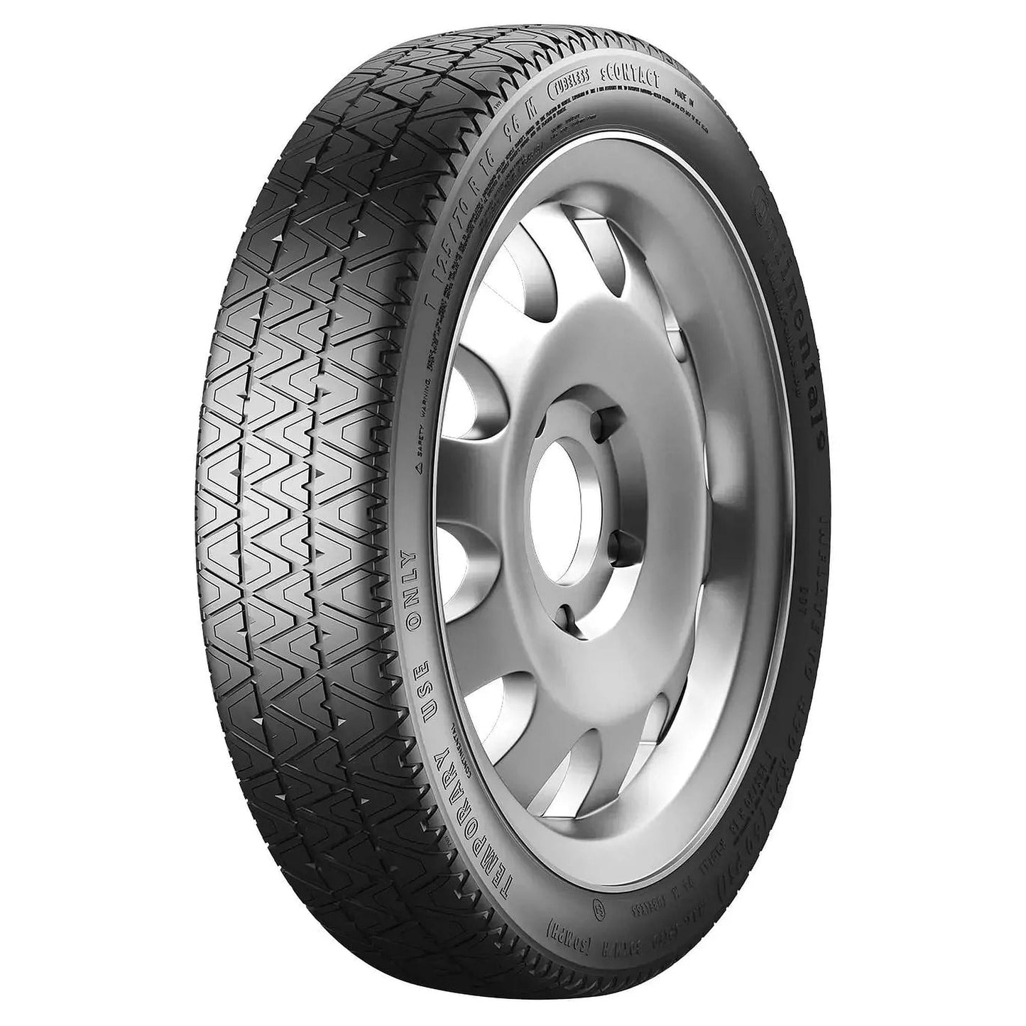 Continental sContact T125/70R15 95M Temp Spare Tire