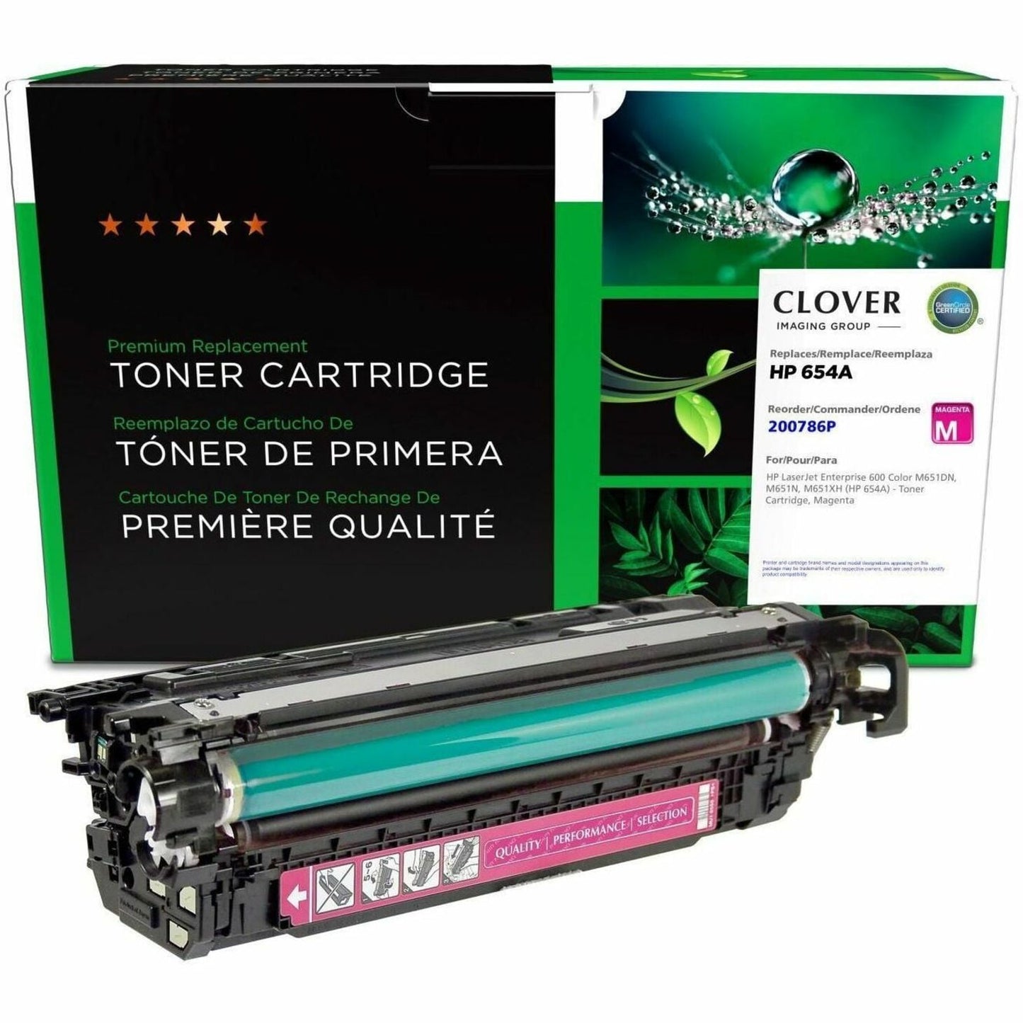 Remanufactured Dell C2660 High Yield Magenta Toner Cartridge