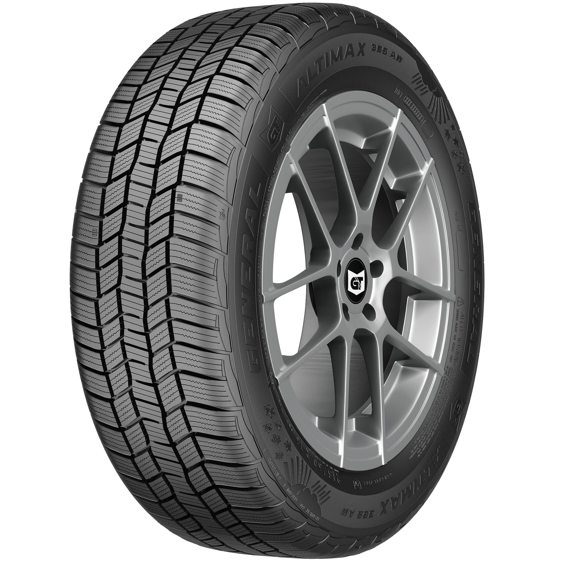 General AltiMAX 365 AW All Weather 225/55R18 98H Passenger Tire