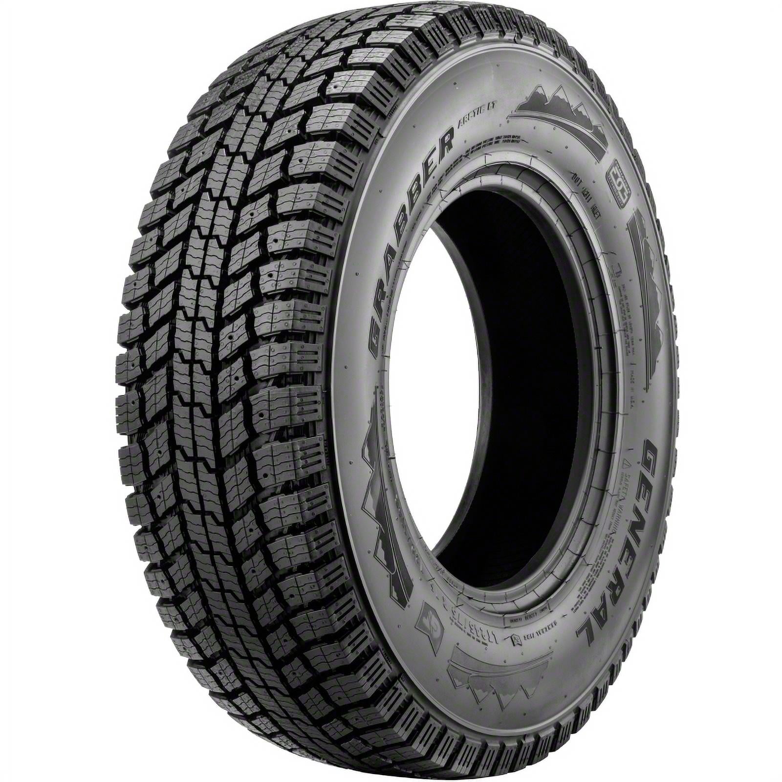 General Grabber Arctic LT Winter LT225/75R16 115/112R E Light Truck Tire Fits: 2000-01 Dodge Ram 2500 Base, 2015-23 Ram ProMaster 2500 Base