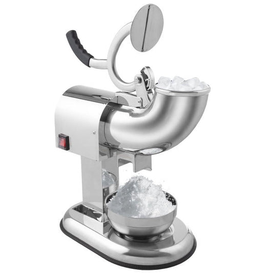 Great Northern Popcorn Snow Cone Machine - 250W Ice Shaver, Stainless-Steel