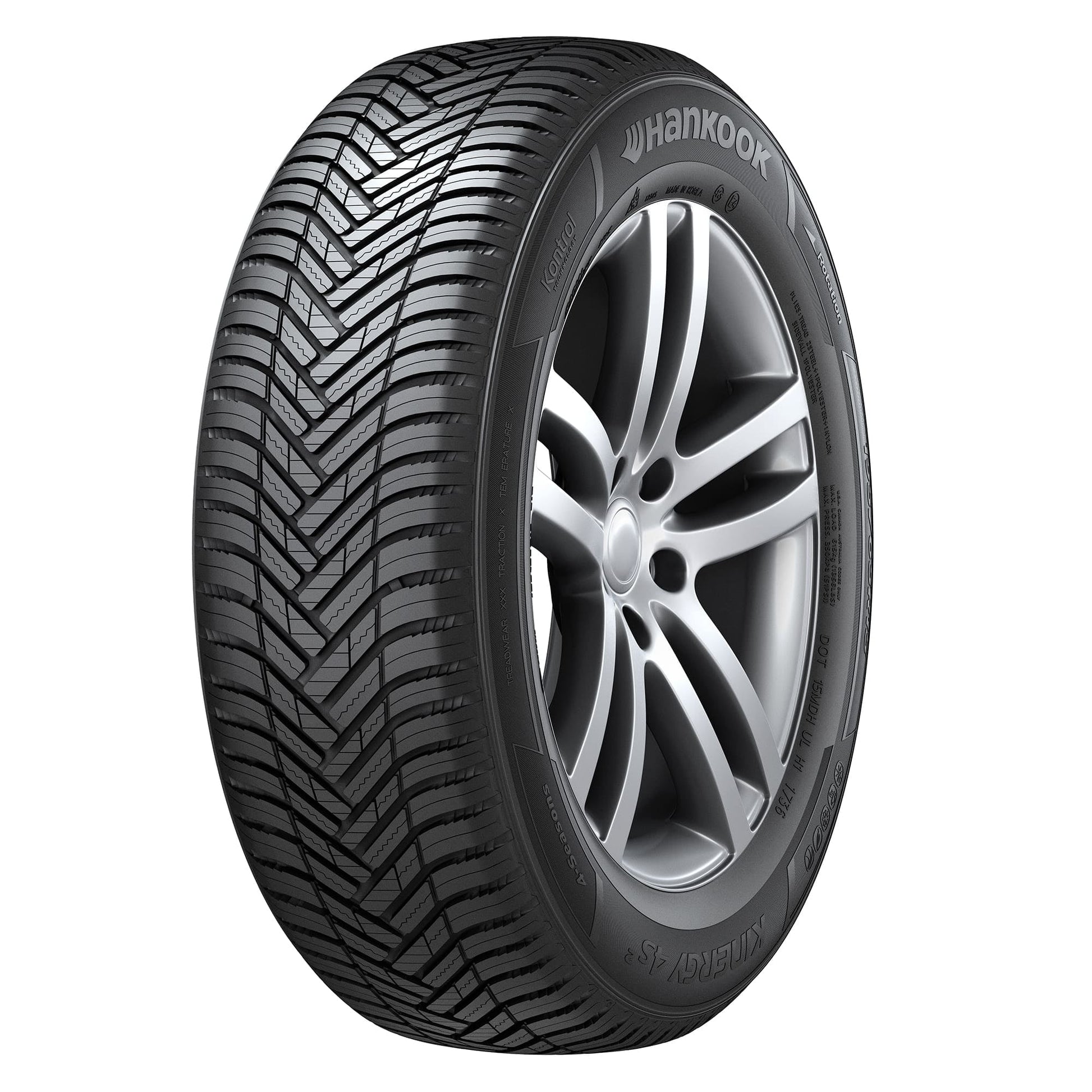 Hankook Kinergy 4S2 (H750) All Weather 225/50R18 95W Passenger Tire