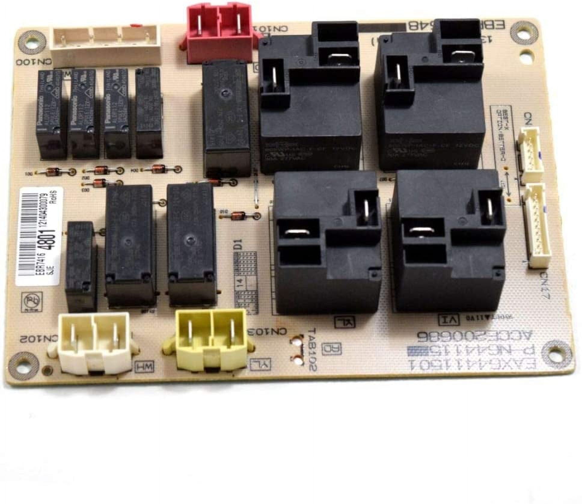 LG Genuine OEM EBR74164801 Range Relay Control Board Assembly