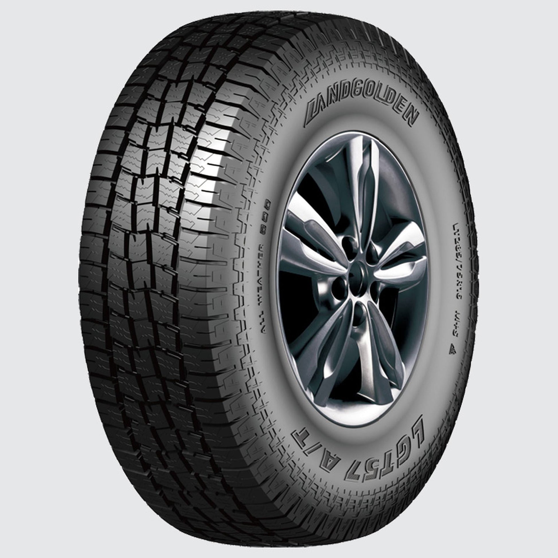 LandGolden LGT57 A/T All Terrain LT265/70R16 121/118S E Light Truck Tire