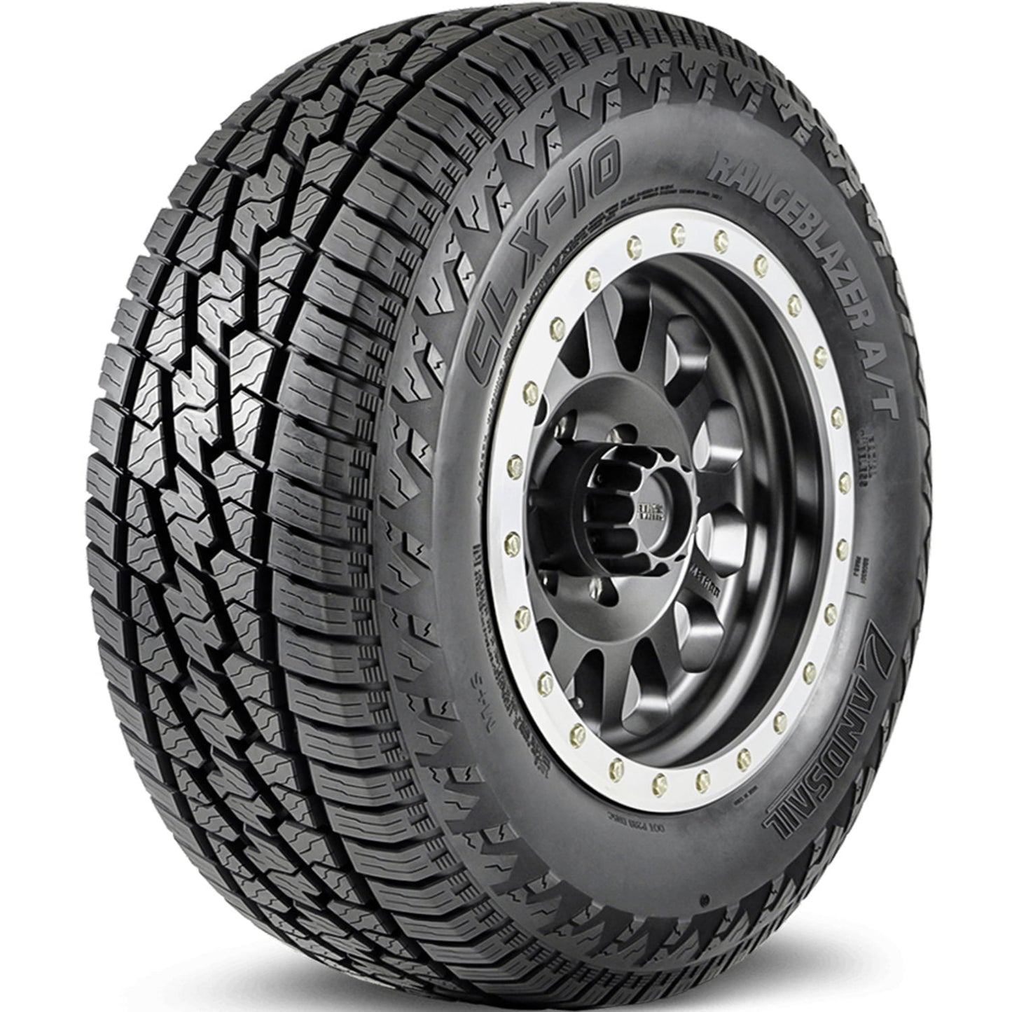 Landsail CLX-10 Rangeblazer A/T LT 265/60R20 Load E (10 Ply) AT All Terrain Tire Fits: 2021-23 Chevrolet Silverado 1500 LT Trail Boss, 2015-19 Chevrolet Silverado 2500 HD High Country
