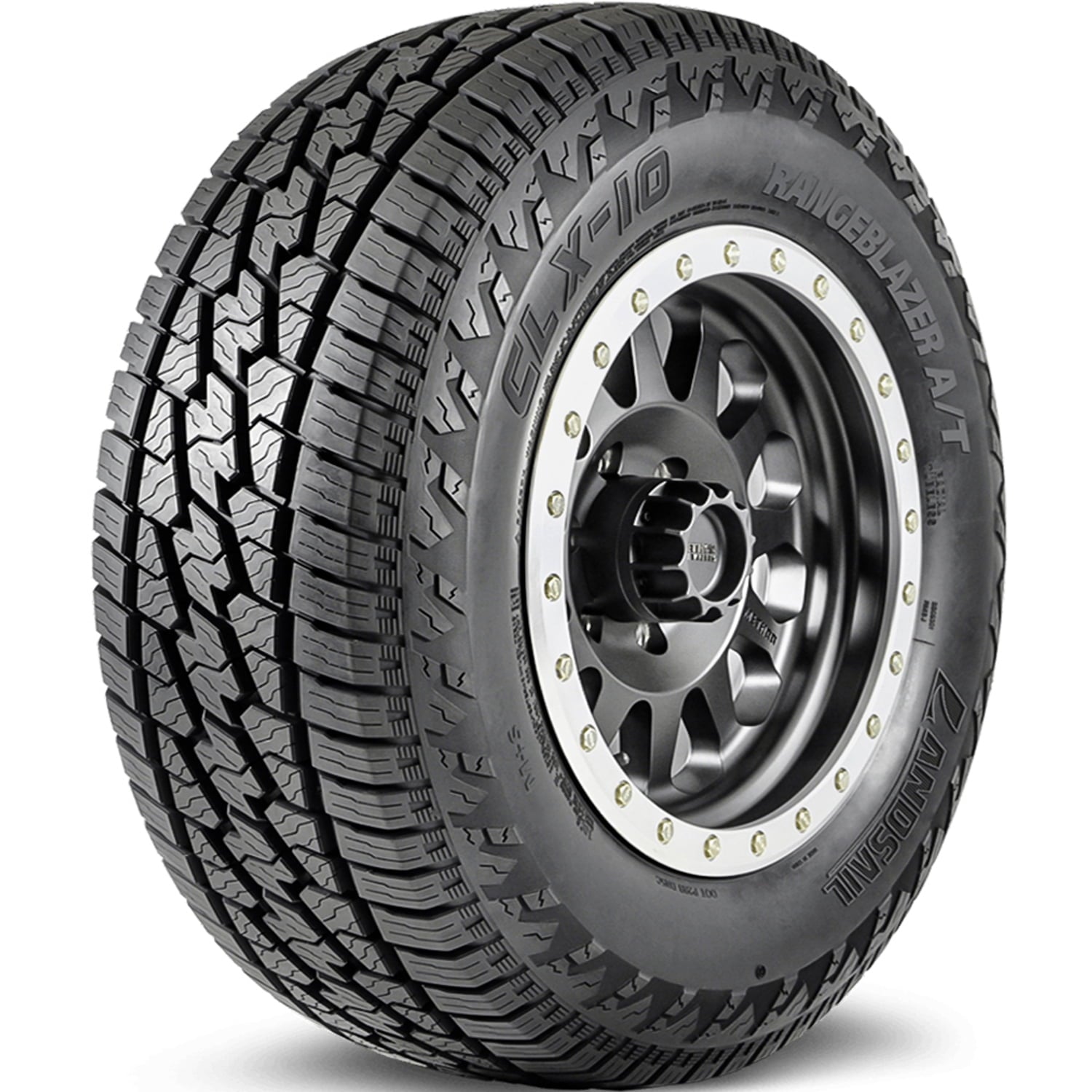 Landsail CLX-10 Rangeblazer A/T LT 265/60R20 Load E (10 Ply) AT All Terrain Tire Fits: 2021-23 Chevrolet Silverado 1500 LT Trail Boss, 2015-19 Chevrolet Silverado 2500 HD High Country