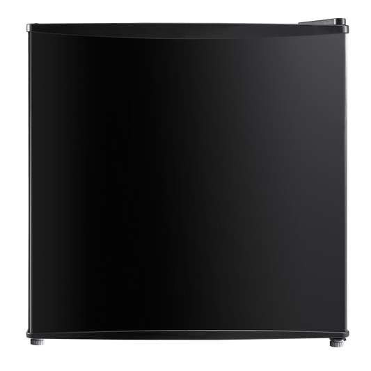Mainstays 1.7 Cu. ft. Single Door Compact Refrigerator, Black, New