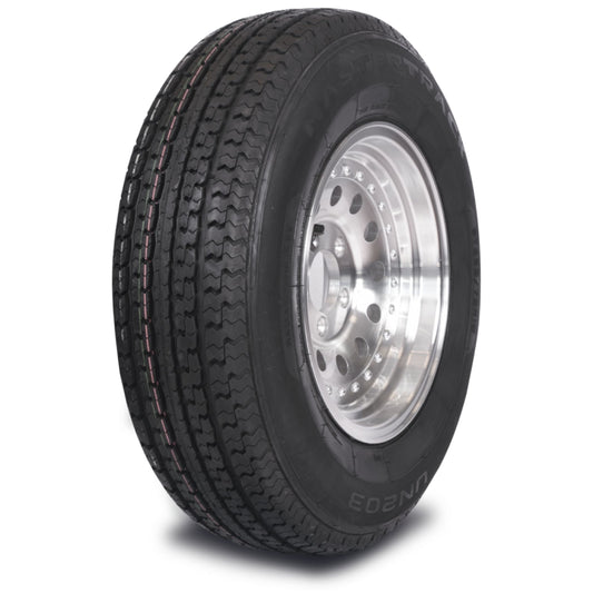 Mastertrack UN203 ST225/75R15 10 Ply 117M Load Range E Radial Trailer Tire- ST 225/75/15 (Tire Only)