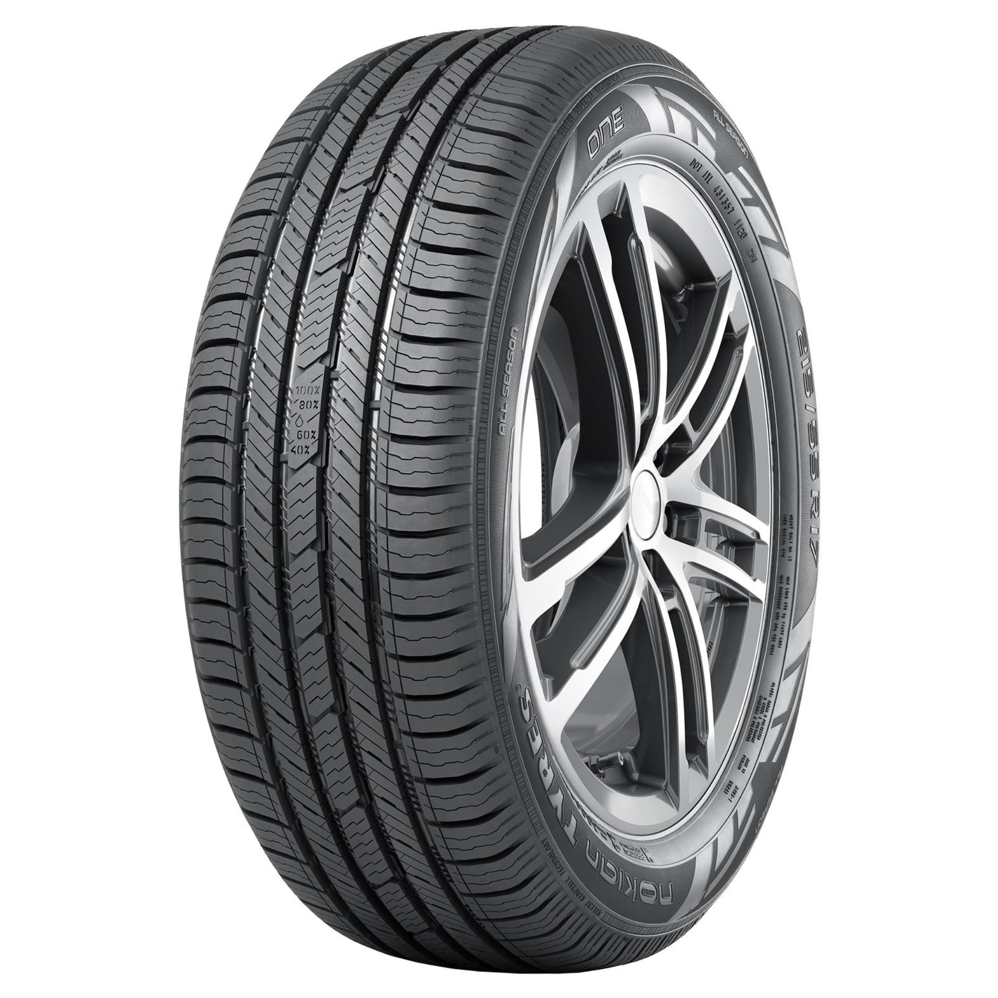Nokian One All Season 225/45R18 95V XL Passenger Tire