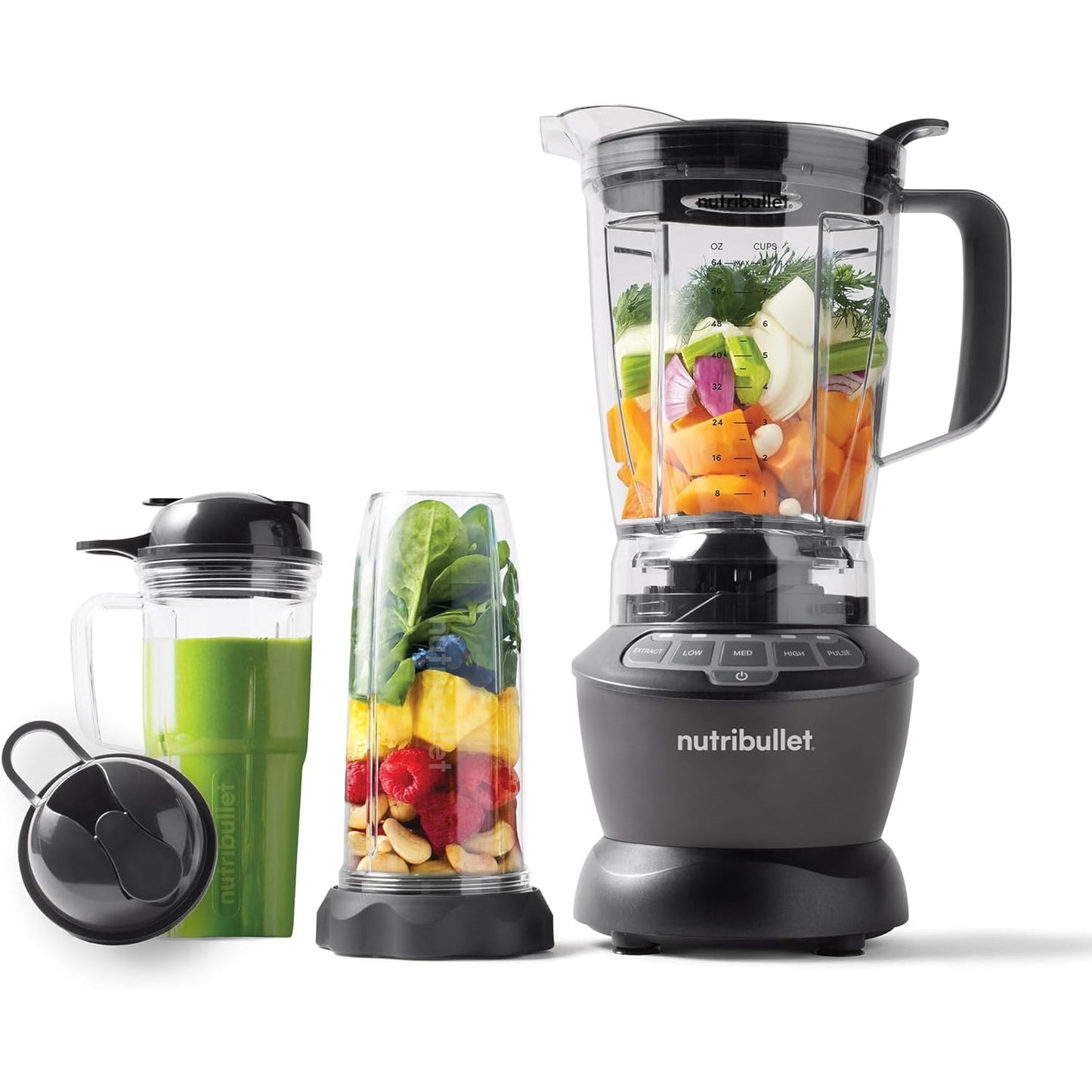 Nutribullet NBF50600 Gray Pro Full Size Blender