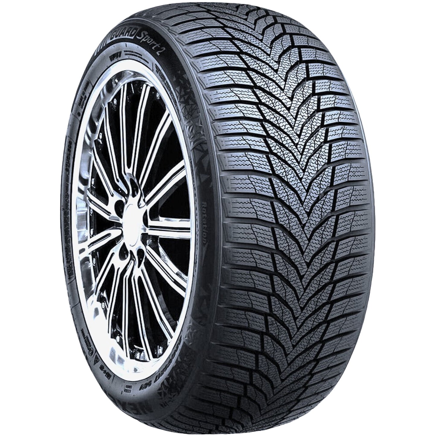 One New Nexen Winguard Sport 2 215/50R17 95V XL (Studless) Snow Winter Tire Fits: 2012-18 Ford Focus Titanium, 2016-18 Honda Civic EX-T
