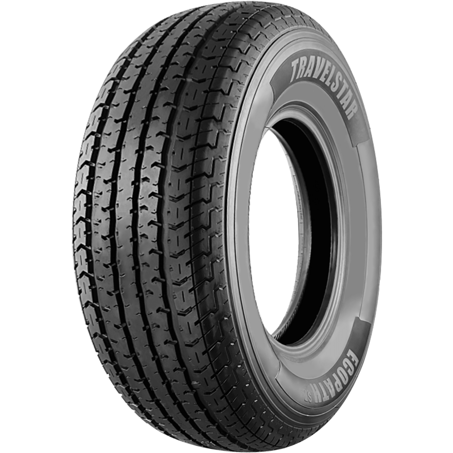 Travelstar Ecopath ST ST235/85R16 10 Ply 125M Load E Radial Trailer Tire - ST 235/85R16(Tire Only)