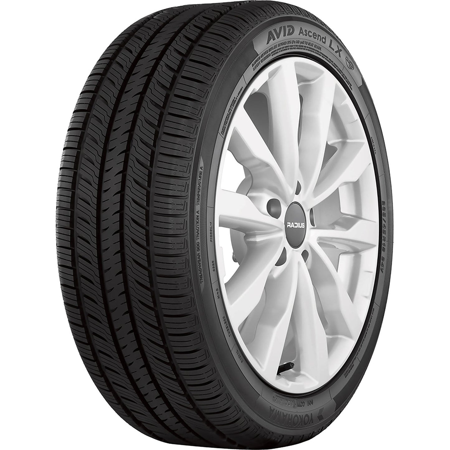 Yokohama Avid Ascend LX All Season 215/55R17 94V Passenger Tire