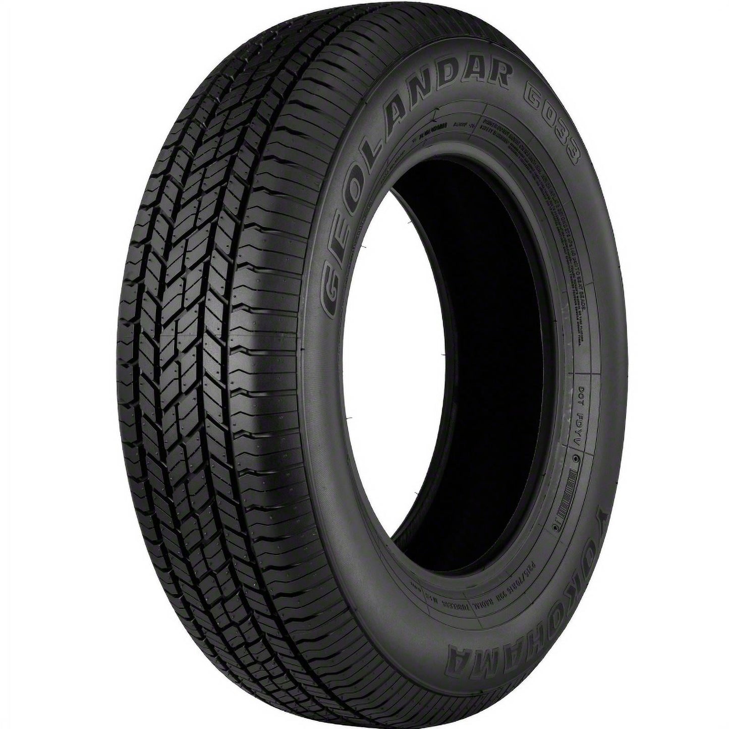 Yokohama Geolandar H/T G033 215/70R16 99 H Tire Fits: 2006-12 Toyota RAV4 Base, 2008-13 Nissan Rogue S