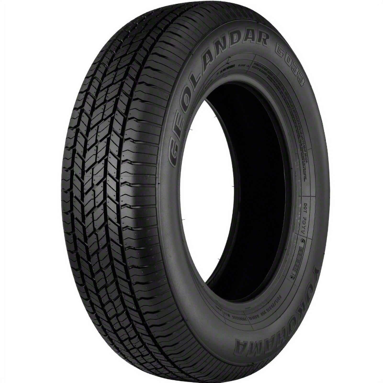 Yokohama Geolandar H/T G033 215/70R16 99 H Tire Fits: 2006-12 Toyota RAV4 Base, 2008-13 Nissan Rogue S
