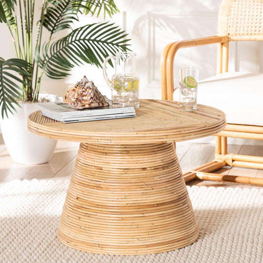 bali & pari Bella Boho Coffee Table, One Size, Natural
