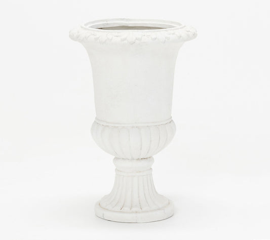 Indoor/Outdoor Decorative Footed Urn by Valerie Valerie
