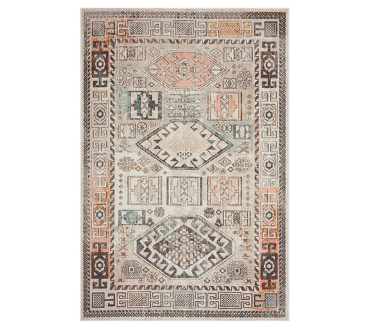 Ox Bay Traditional Southwestern Indoor Outdoor Rug, 5' x 7'