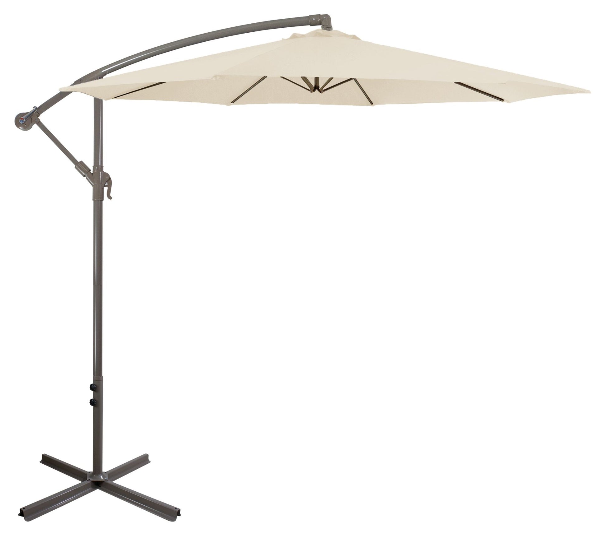 Northlight 10' Offset Outdoor Patio Umbrella with Crank