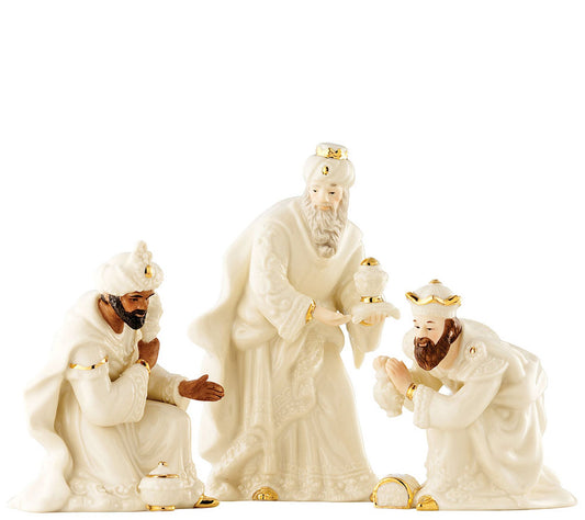 Belleek Three Kings Set