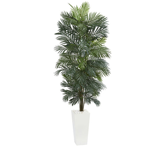 7' Areca Artificial Tree in Planter by Nearly Natural