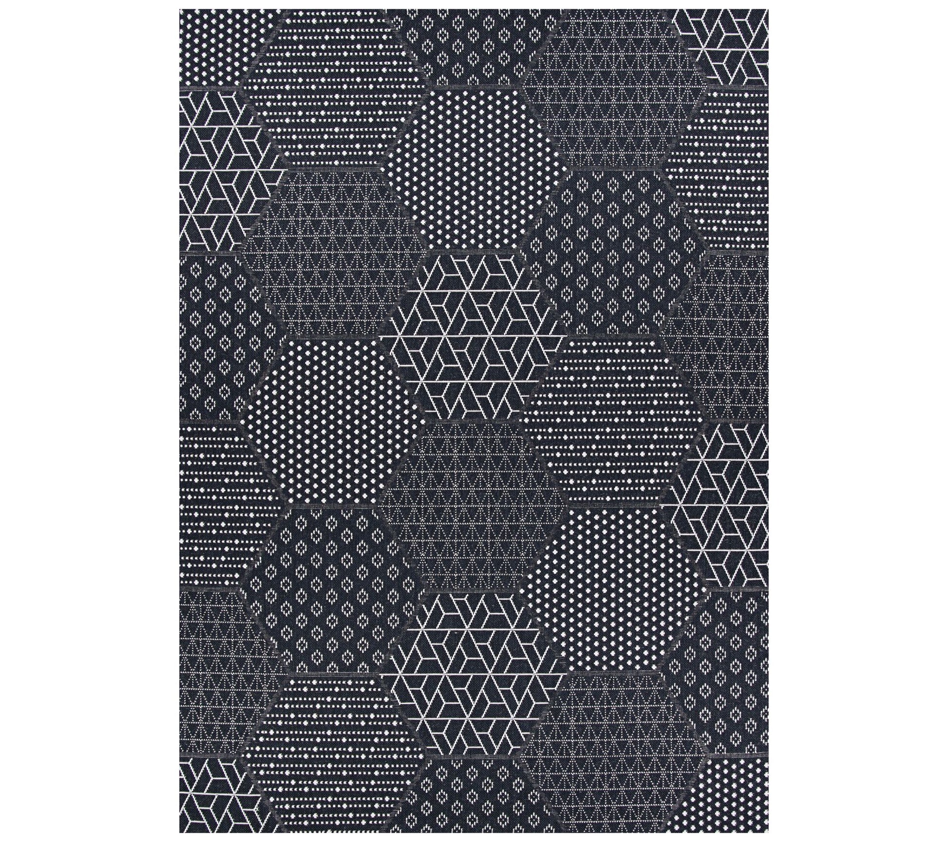 Couristan Afuera Anode Current 5'3" x 7'6" Indoor/Outdoor Rug