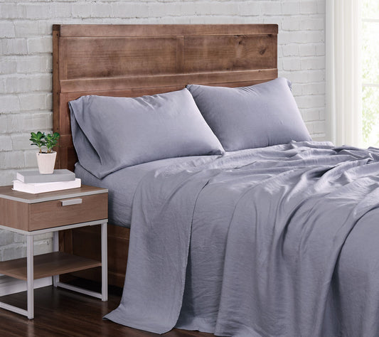 Brooklyn Loom Flax Linen King Sheet Set
