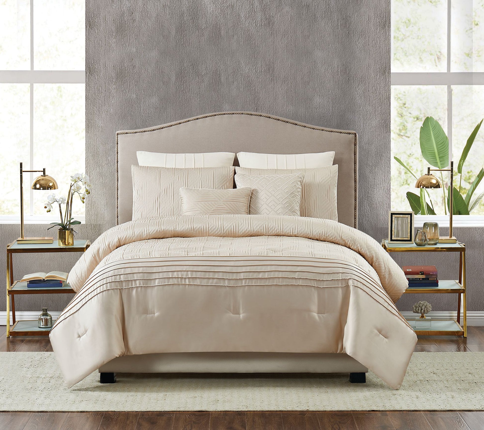 5th Avenue Lux Noelle 7-Piece King Comforter Set