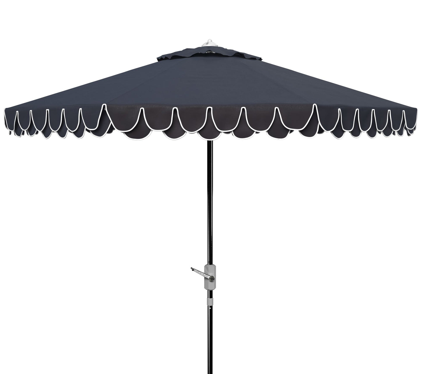 Elegant Valance 9' Auto Tilt Umbrella by Safavieh
