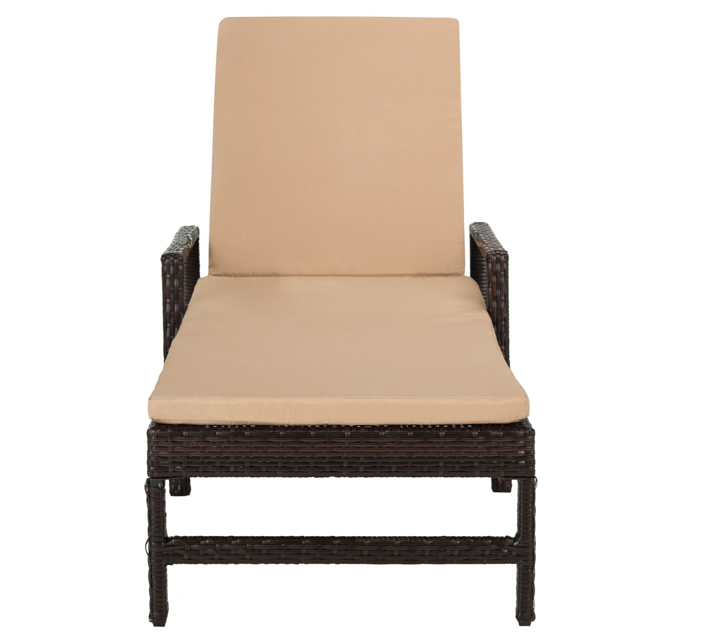 Alma Rattan Sun Lounger by Safavieh